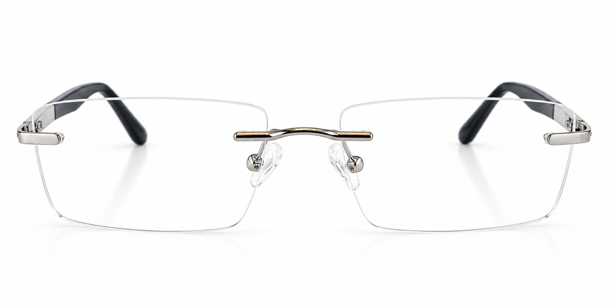 The Urban Edge – Designer Rimless Eyeglasses