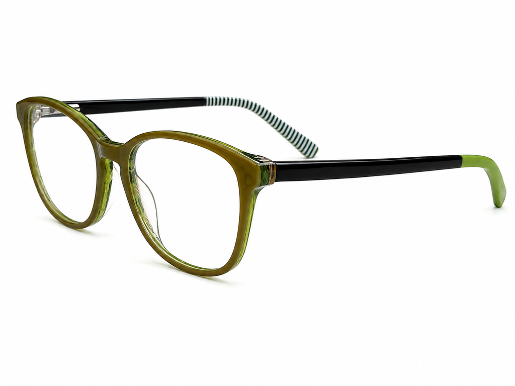 Slightly Rounded Square Eyeglasses for Women
