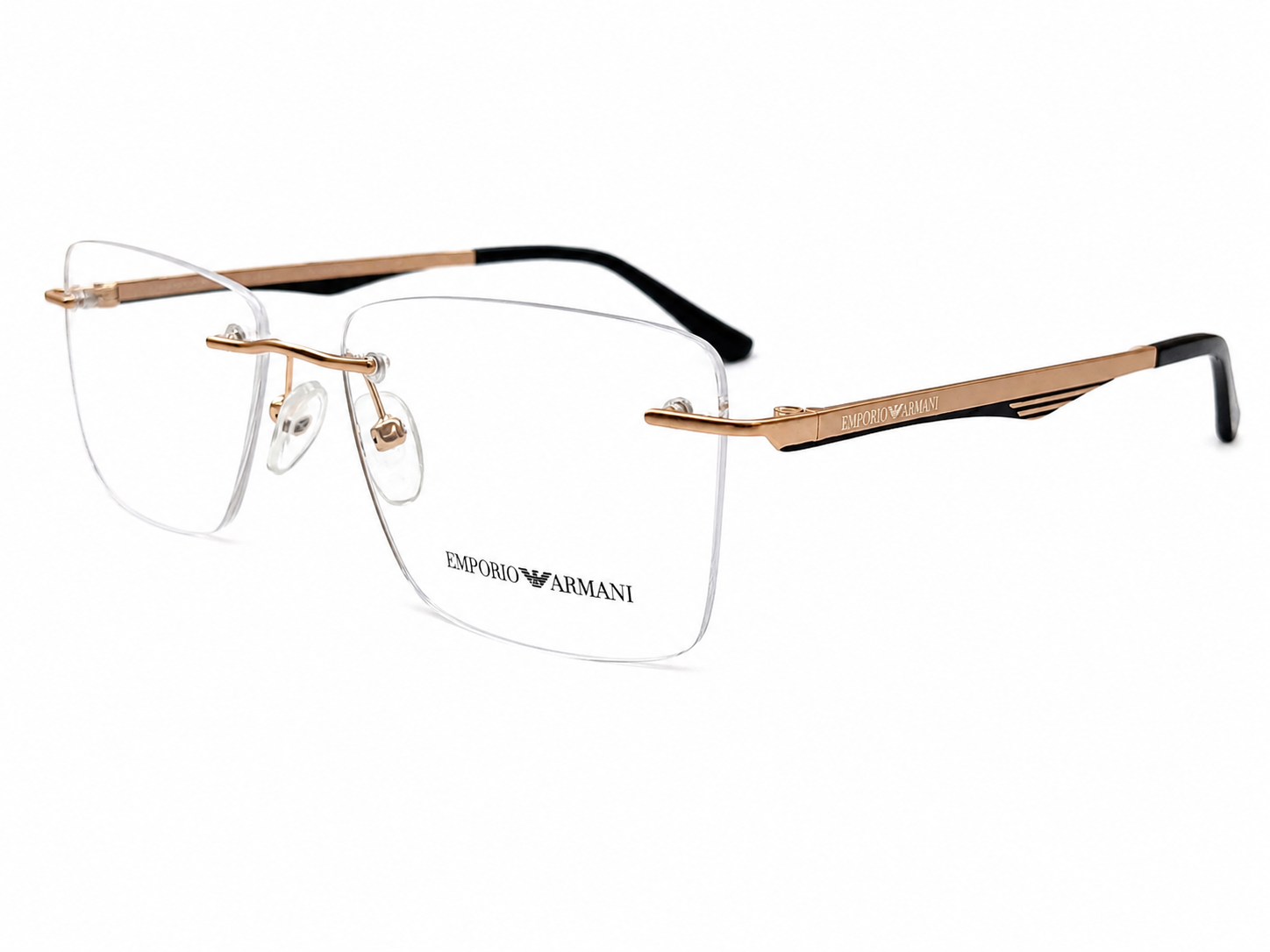 Premium Rimless Golden Optical Frame