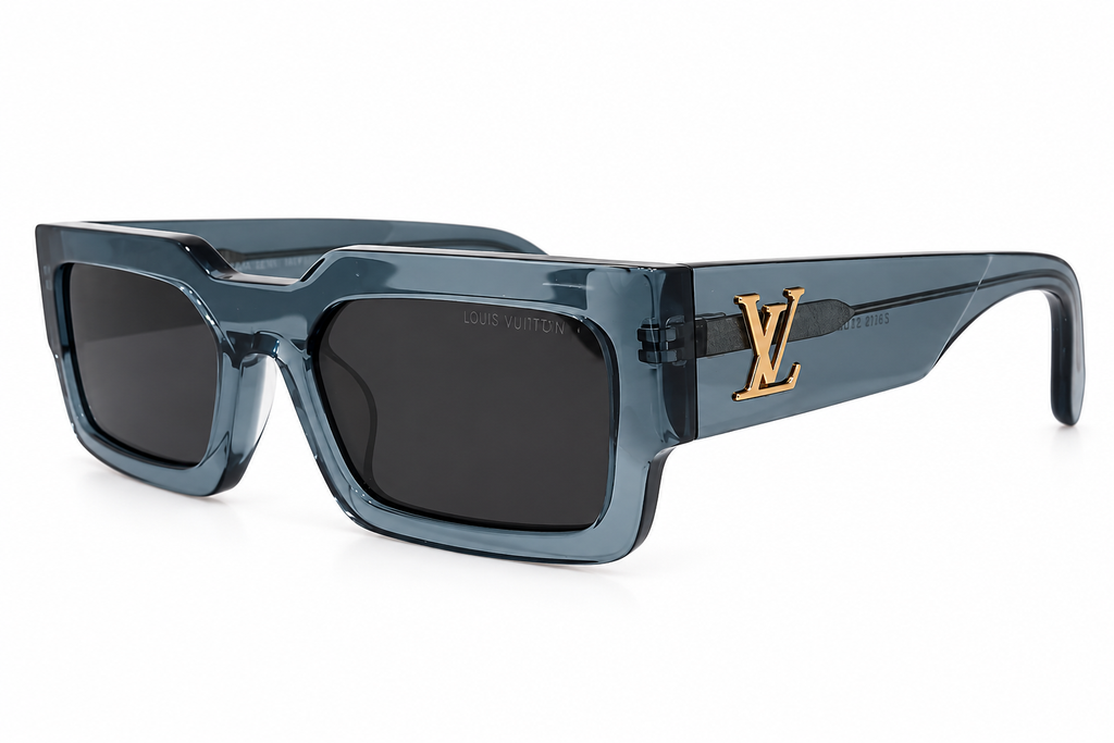 Bold Geometric Rectangular Sunglasses – Unisex