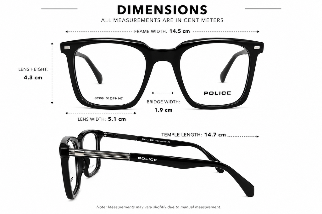 Timeless Square Vision Frame