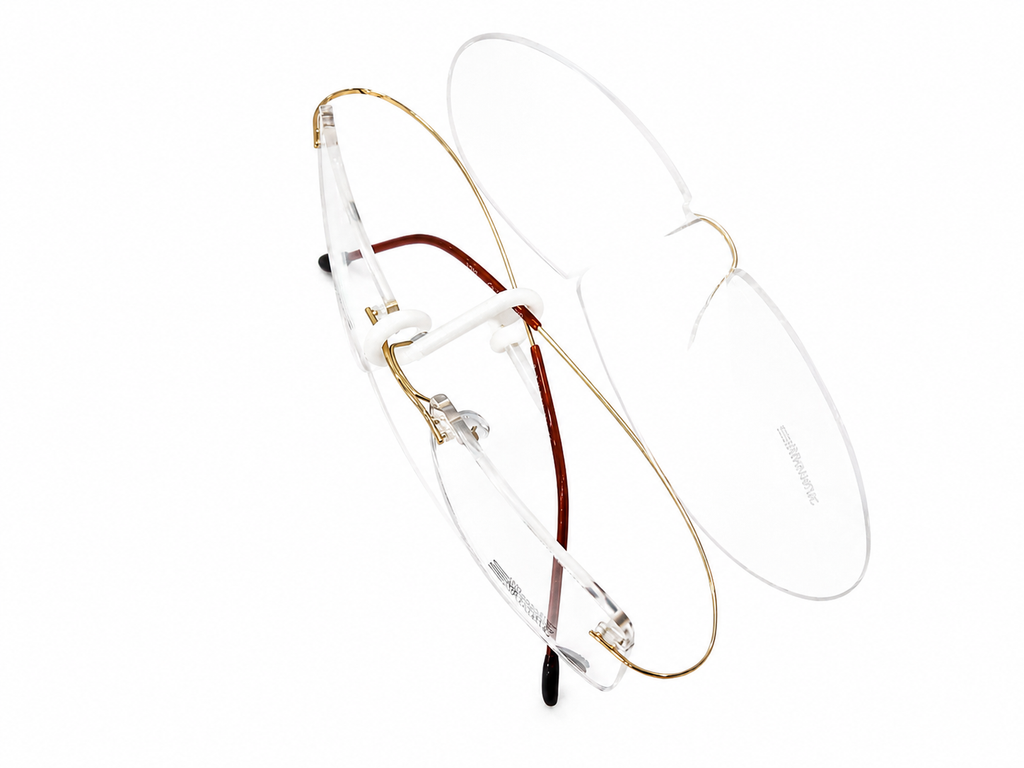 Premium Non-Folding Rimless Eyewear | Ultra-Flexible & Lightweight Design