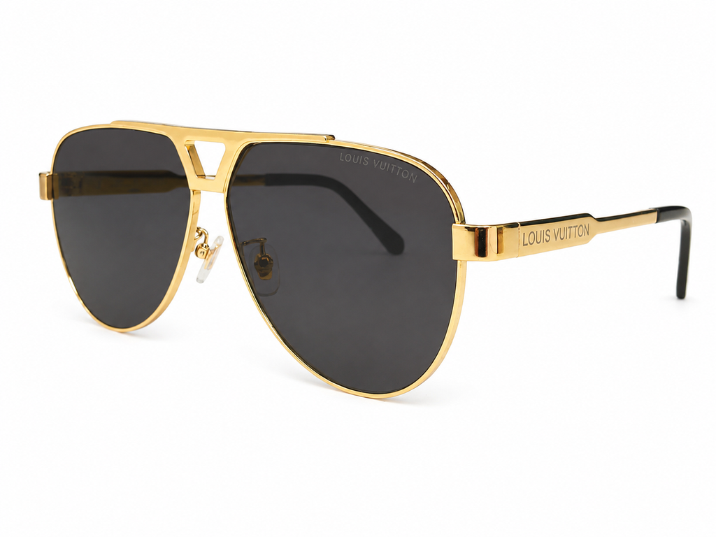 Modern Double Bridge Aviator Sunglasses – Unisex