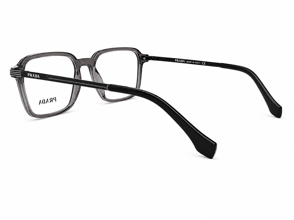 Luxury Square Eyeglasses - Metallic Sides