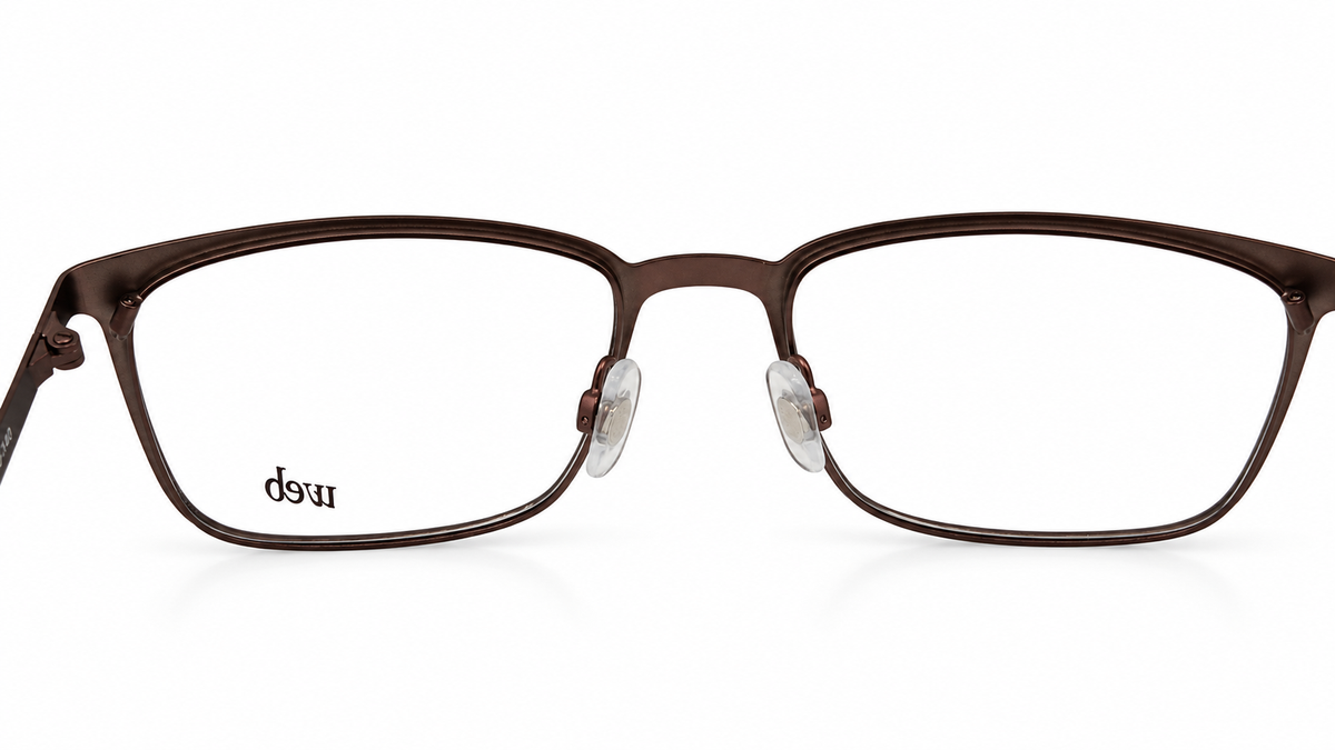 WEB WE5230 002 – Ultra-Lightweight Rectangular Eyeglasses