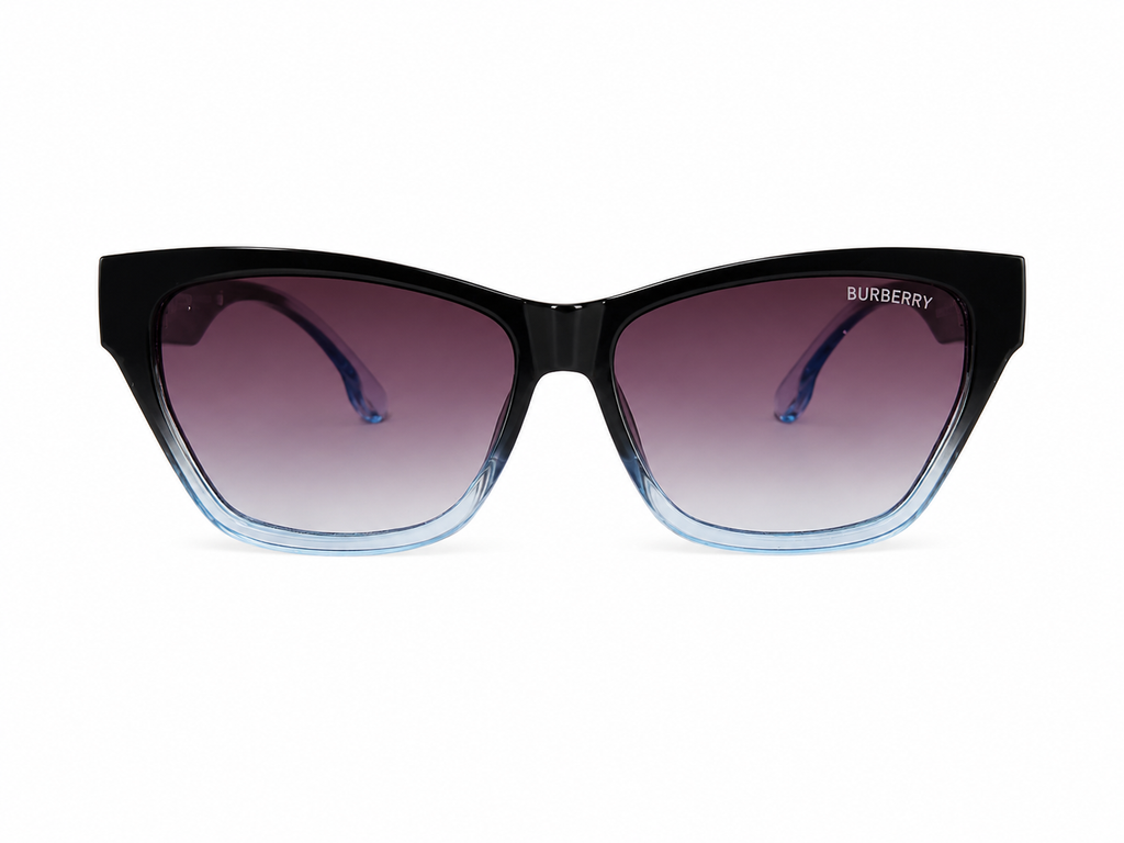 Arctic Blue Cat-Eye Sunglasses