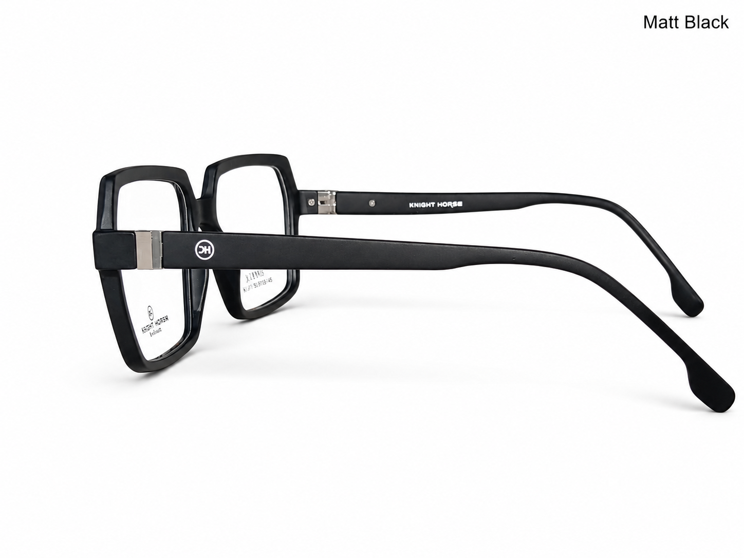 Premium Geometric Square Eyeglass Frame – Lightweight Plastic Optical Glasses for Men & Women