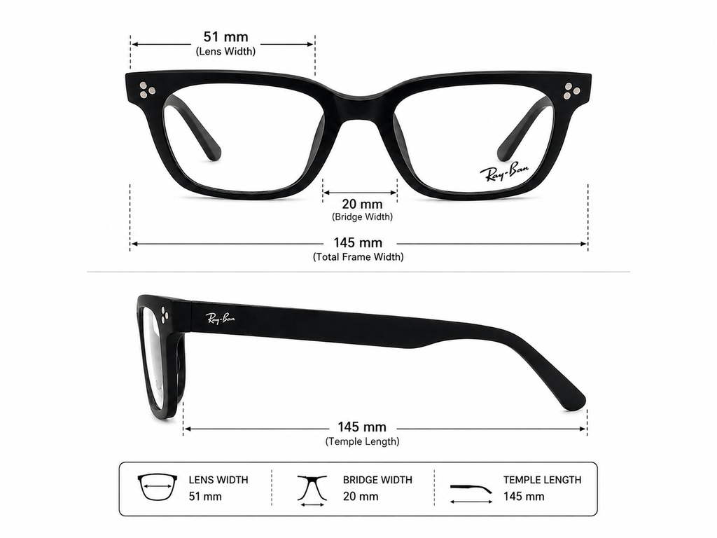 2-in-1 Optical Frame with Polarized Attachment