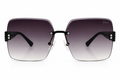 Luxury Oversized Square Rimless Sunglasses – Gradient Lens