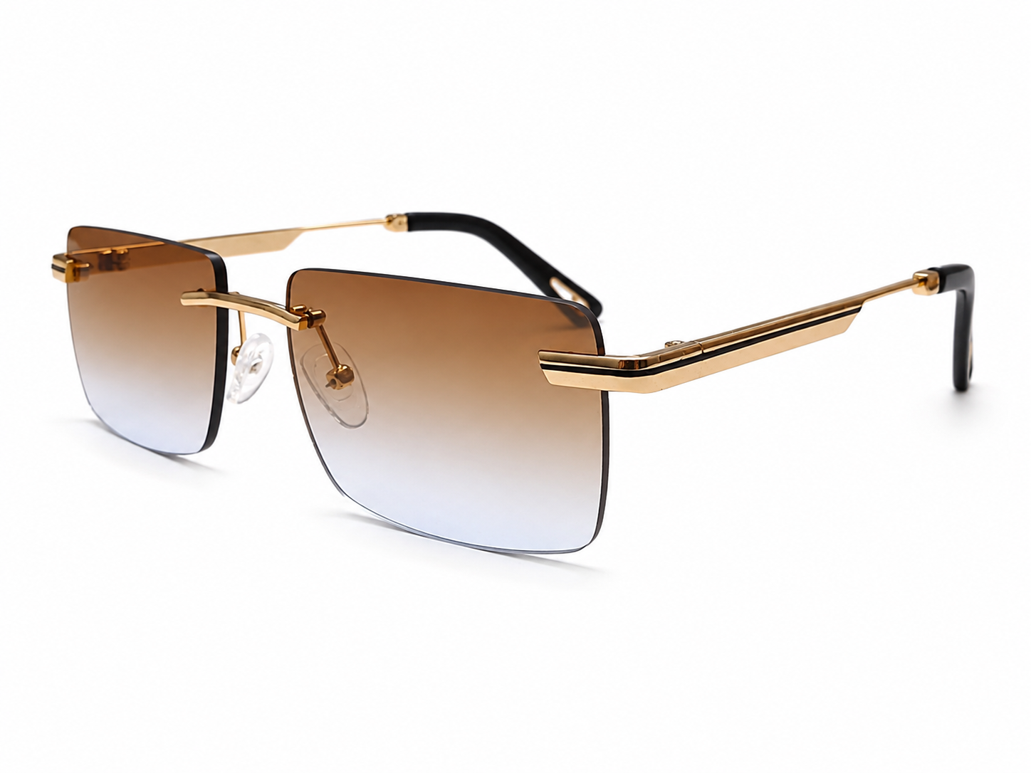 Luxury Rimless Fashion Sunglasses
