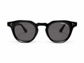 Midnight Round Sunglasses for Unisex