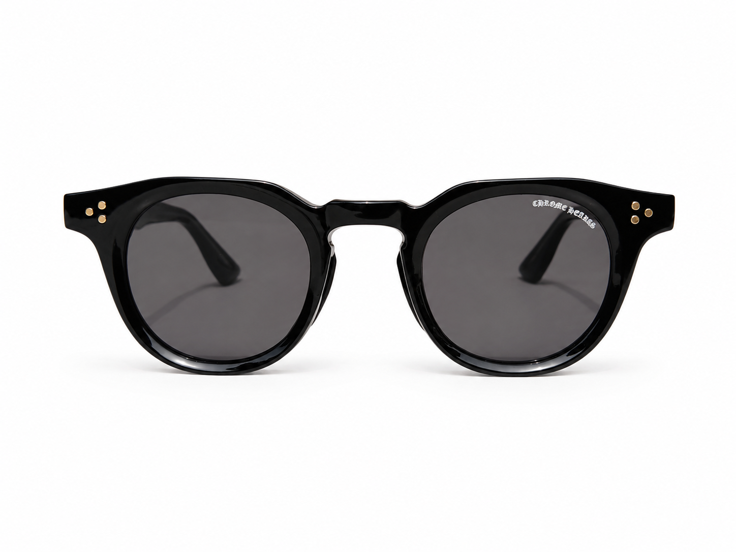 Midnight Round Sunglasses for Unisex