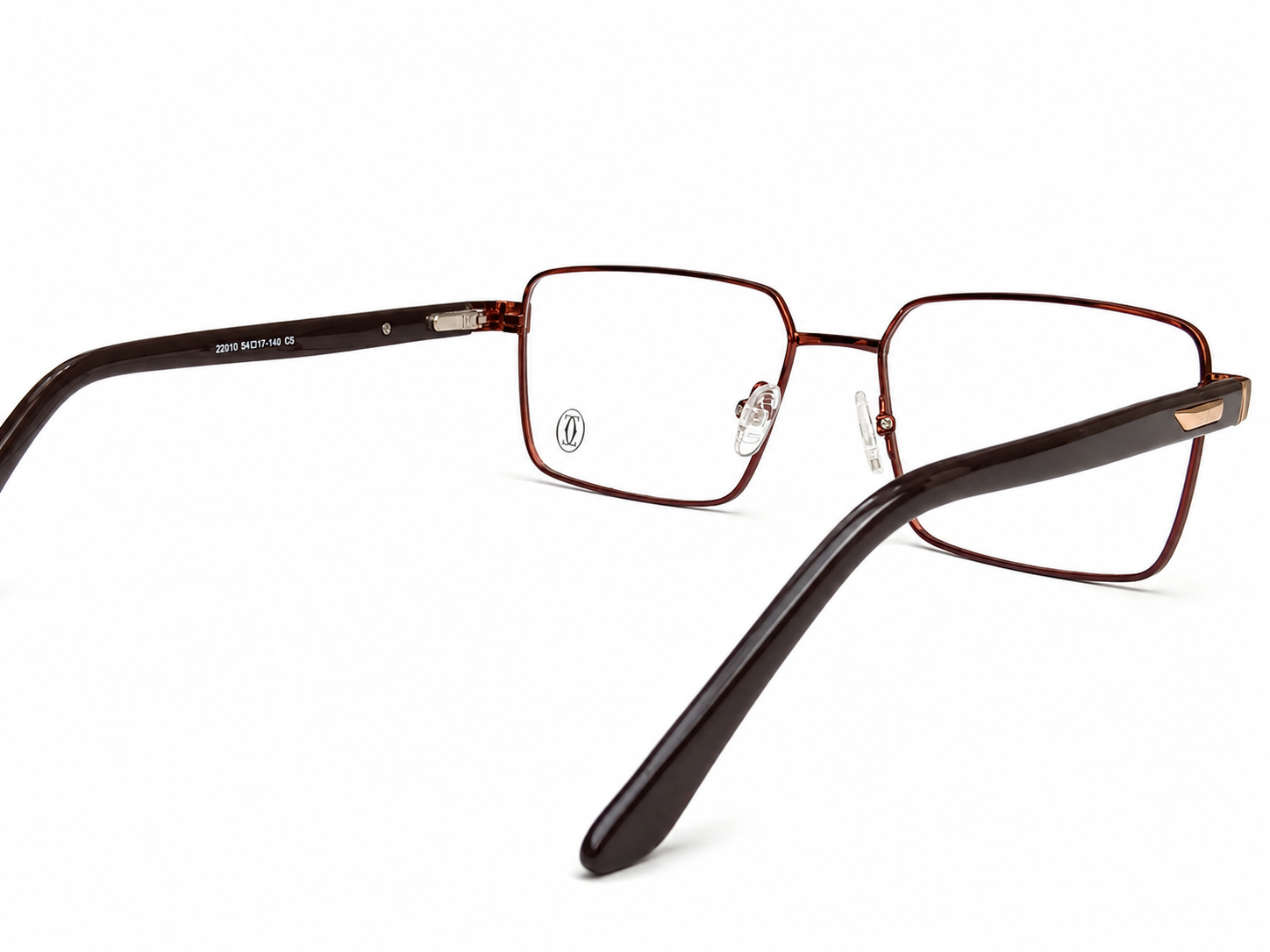 Modern Square Metal Eyeglasses Frame for Men & Women