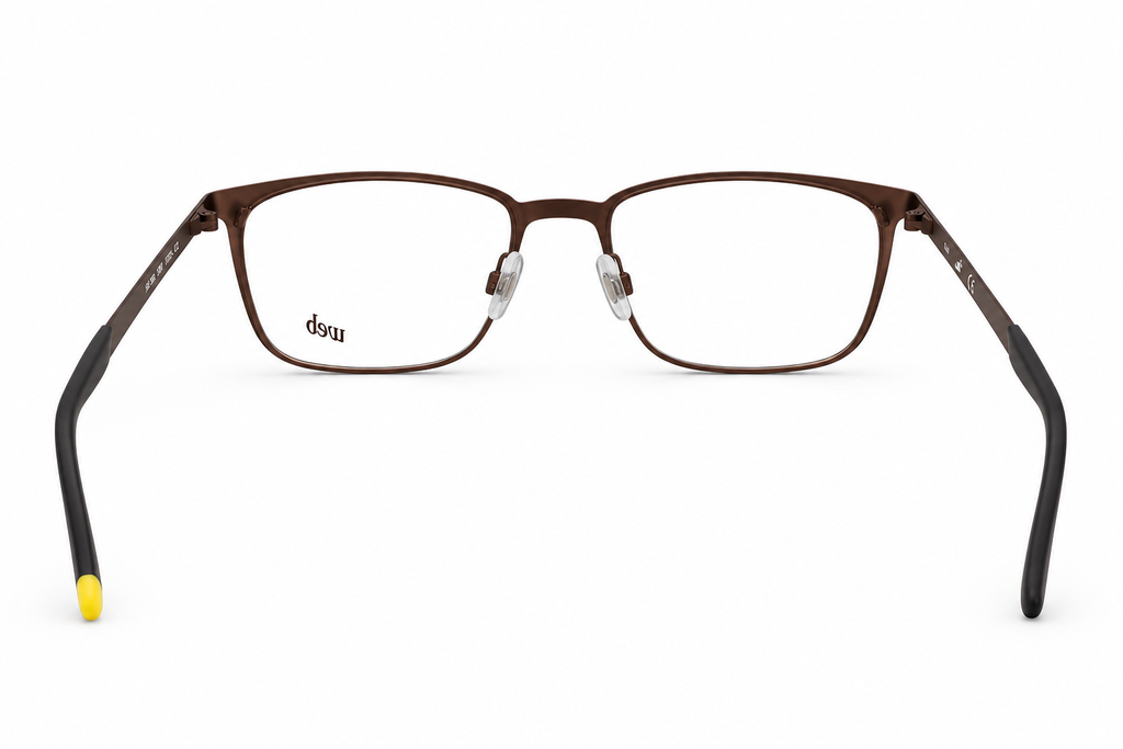 WEB WE5230 002 – Ultra-Lightweight Rectangular Eyeglasses