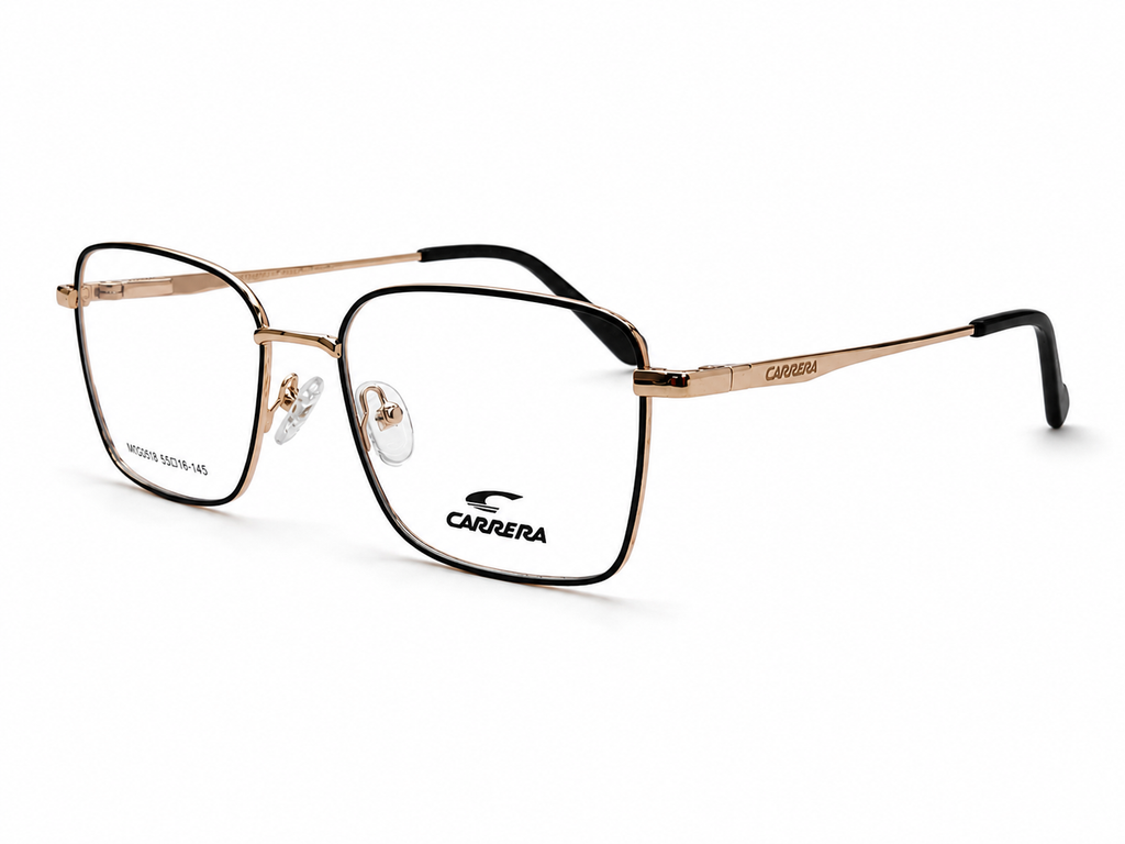 Square Metal Optical Eyeglasses Frame