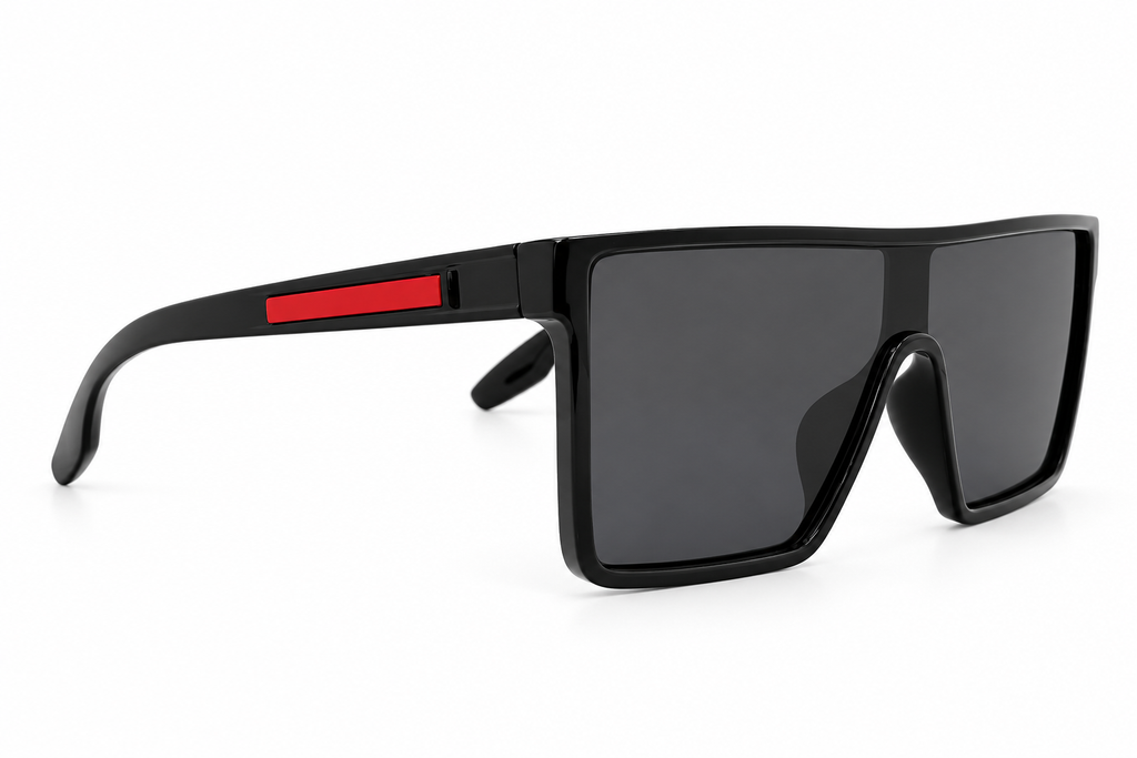 Statement Square One Piece Sunglasses