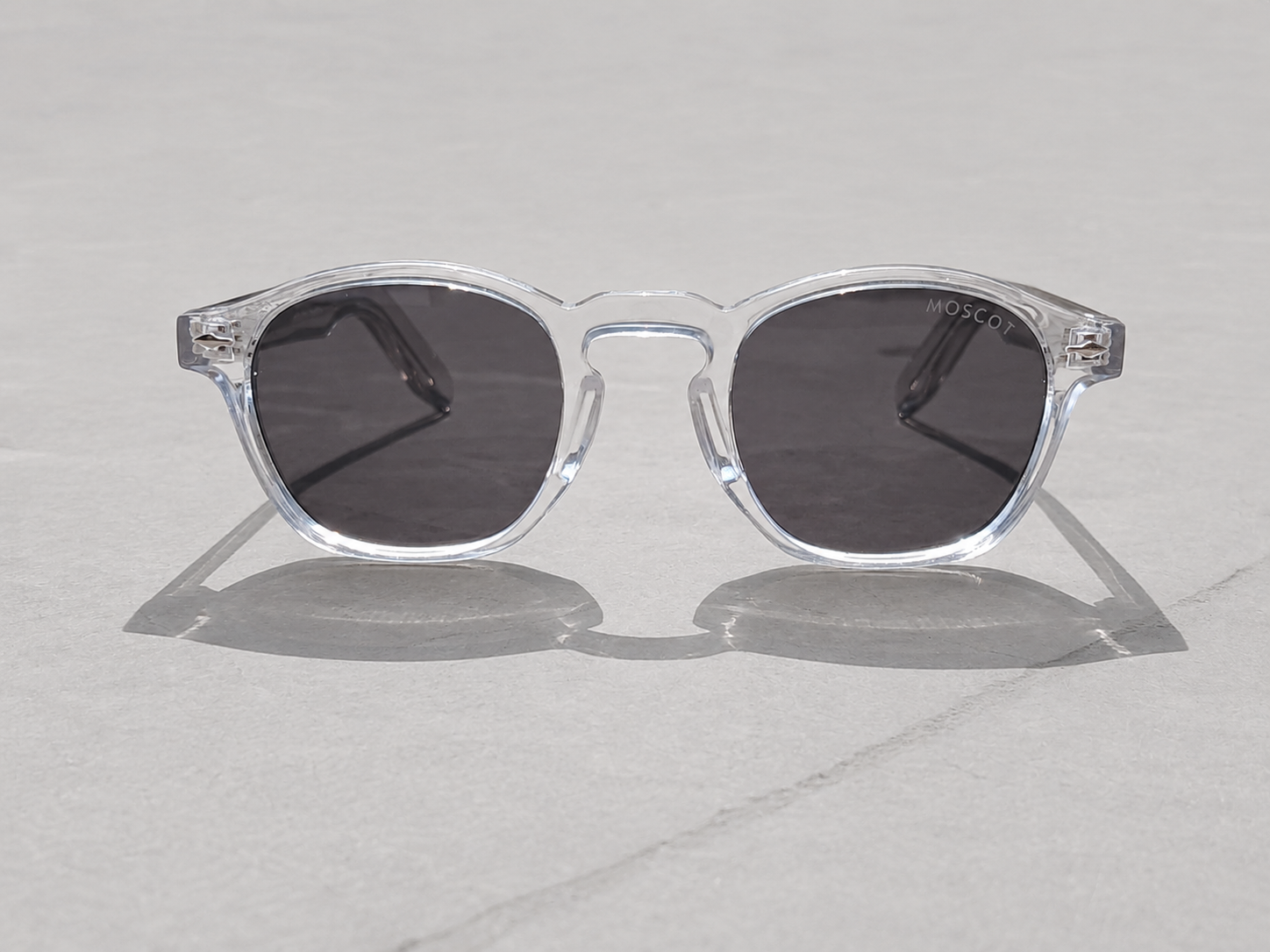 Vintage Crystal Clear Sunglasses – Retro Transparent Sunglass For Unisex