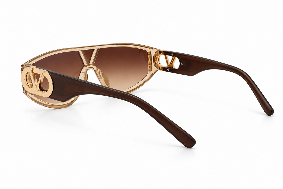 Oversized One Piece Shield Sunglasses | Unisex Wraparound Style