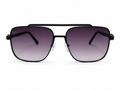 Double-Bridge Square Aviator Sunglasses For Men & Women