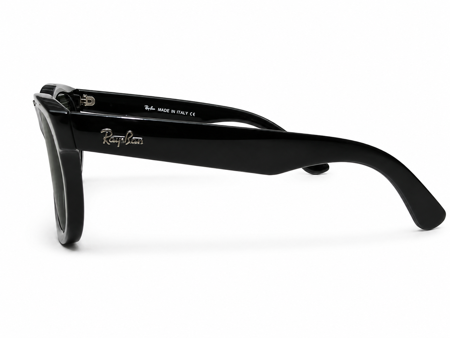 Oversized Square Wayfarer Sunglasses – Unisex Black Frame