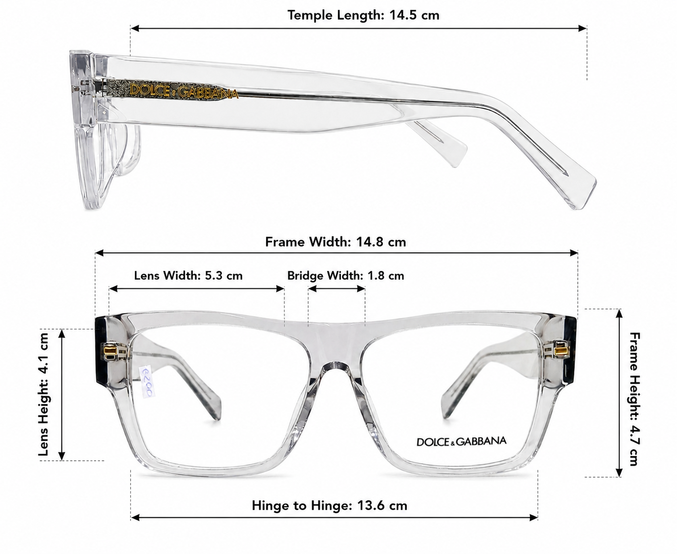 Acetate Bold Collection Eyeglasses- Retro Vintage