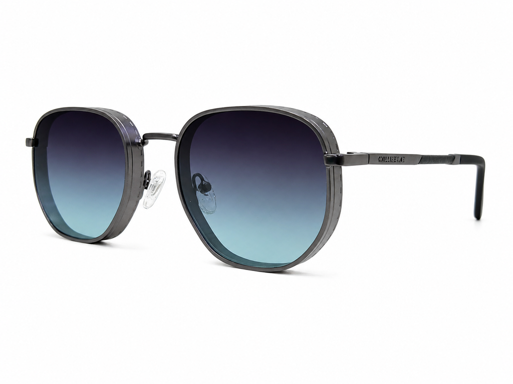 Classic Hexagonal- Round Fashion Sunglasses – Unisex