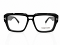 Redford Bold Square Eyeglasses – Black Full Rim Optical Frame