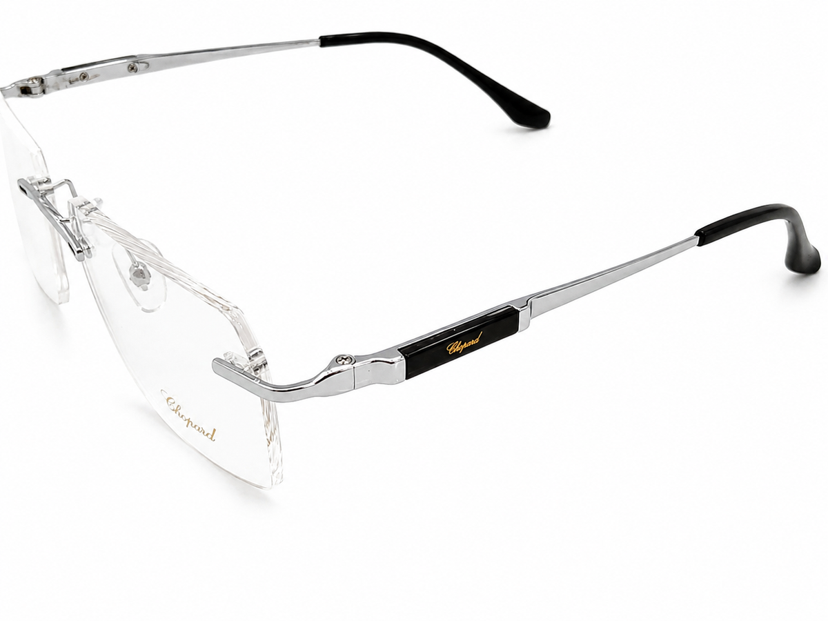 Rimless Luxury Eye catching Rectangular Eyeglasses – Lightweight Premium Optical Frame