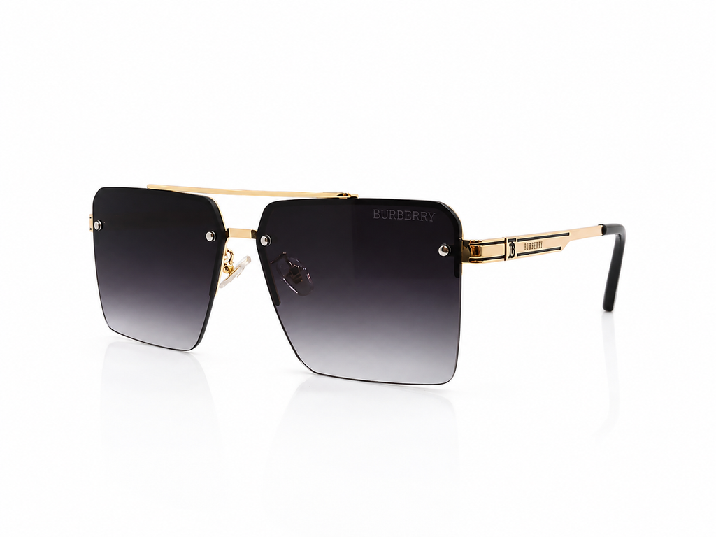 Luxury Square Rimless Sunglasses