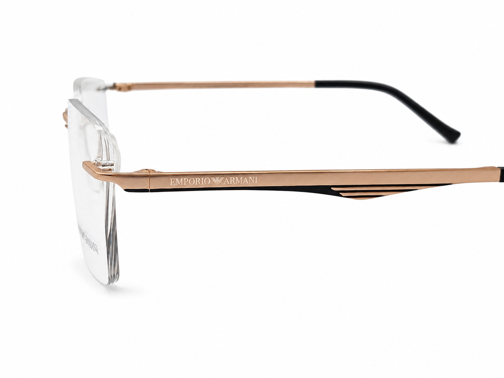 Premium Rimless Golden Optical Frame