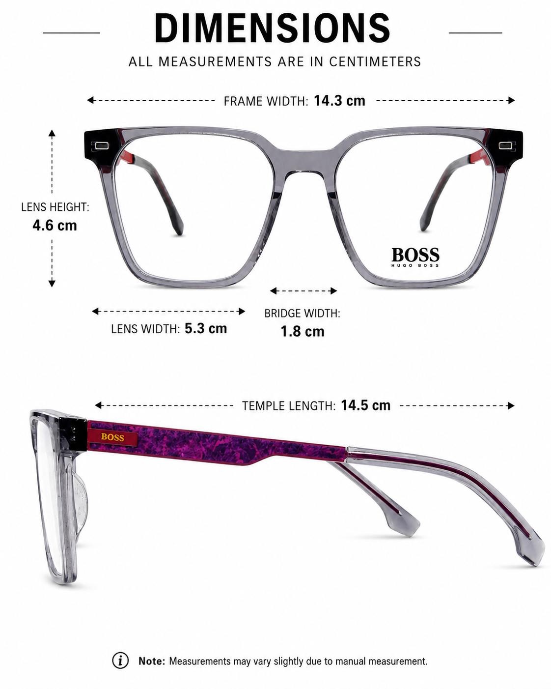 Premium Magnetic Clip-On Prescription Glasses