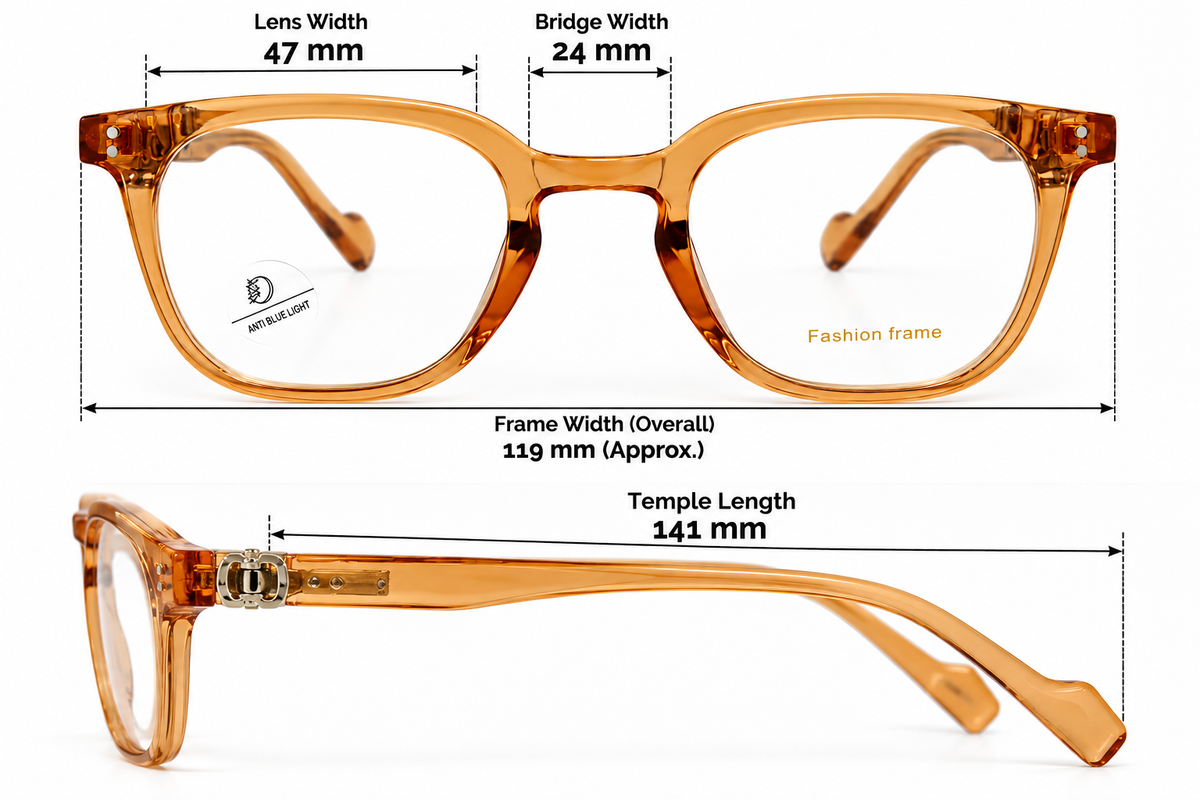 Signature Modern Square Eyeglasses