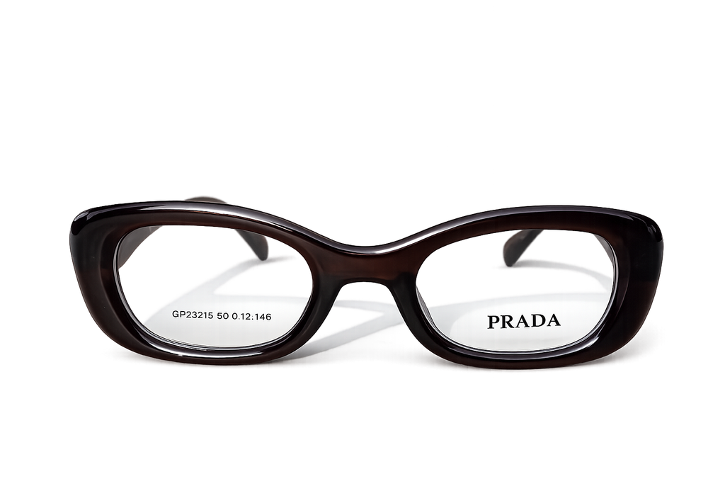Luxury Narrow Oval Fashion Eyeglasses for Women