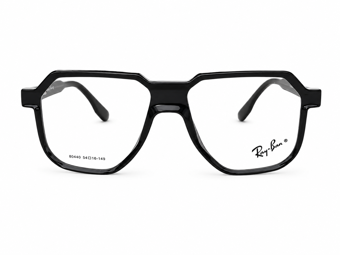 Geometric Square Eyeglasses Frame