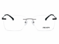 Rimless Square Eyeglasses Frame for Men & Women