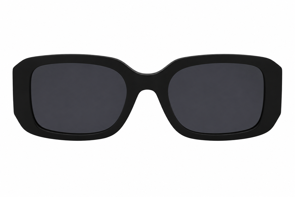 Unisex Rectangular Sunglasses