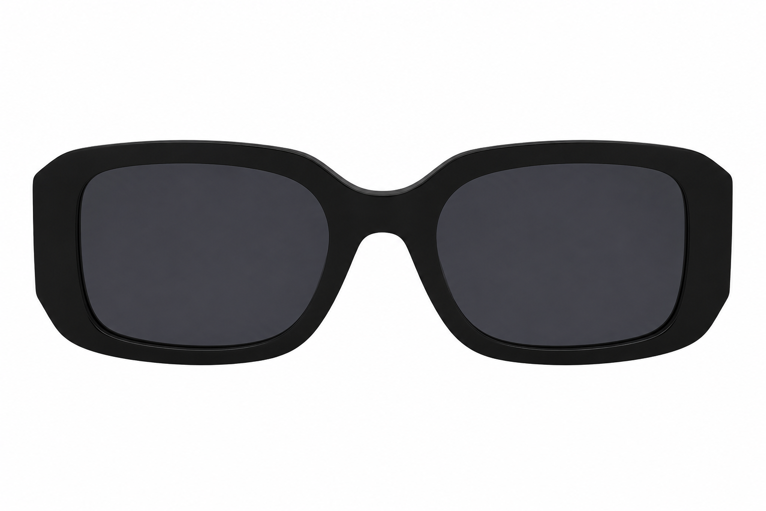 Unisex Rectangular Sunglasses