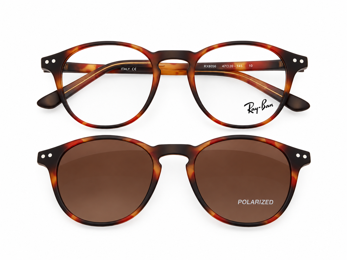 Urban Panto Attachment Glasses – Premium Round Frame | 4 Colors