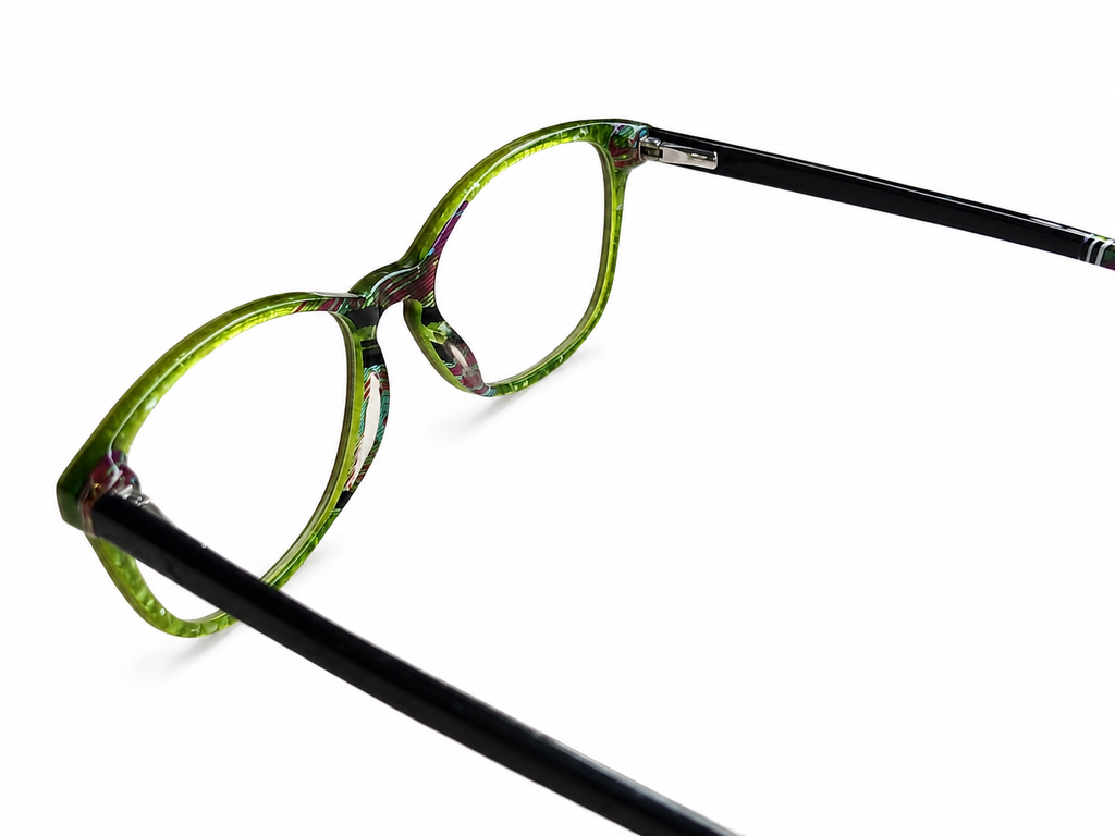 Slightly Rounded Square Eyeglasses for Women