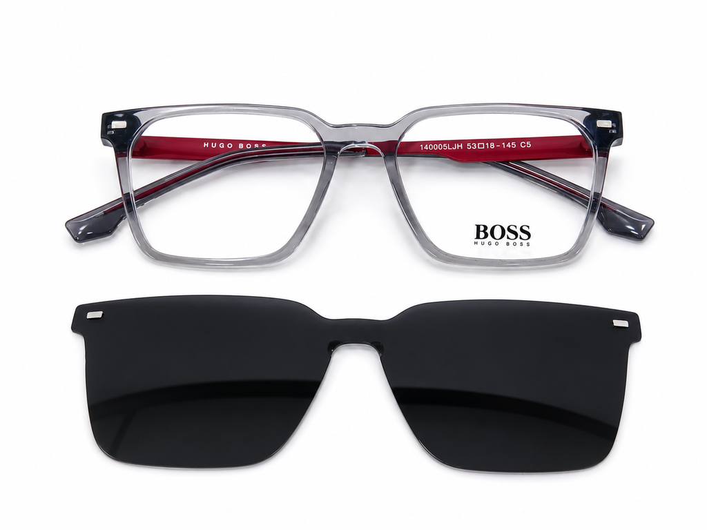 Premium Magnetic Clip-On Prescription Glasses