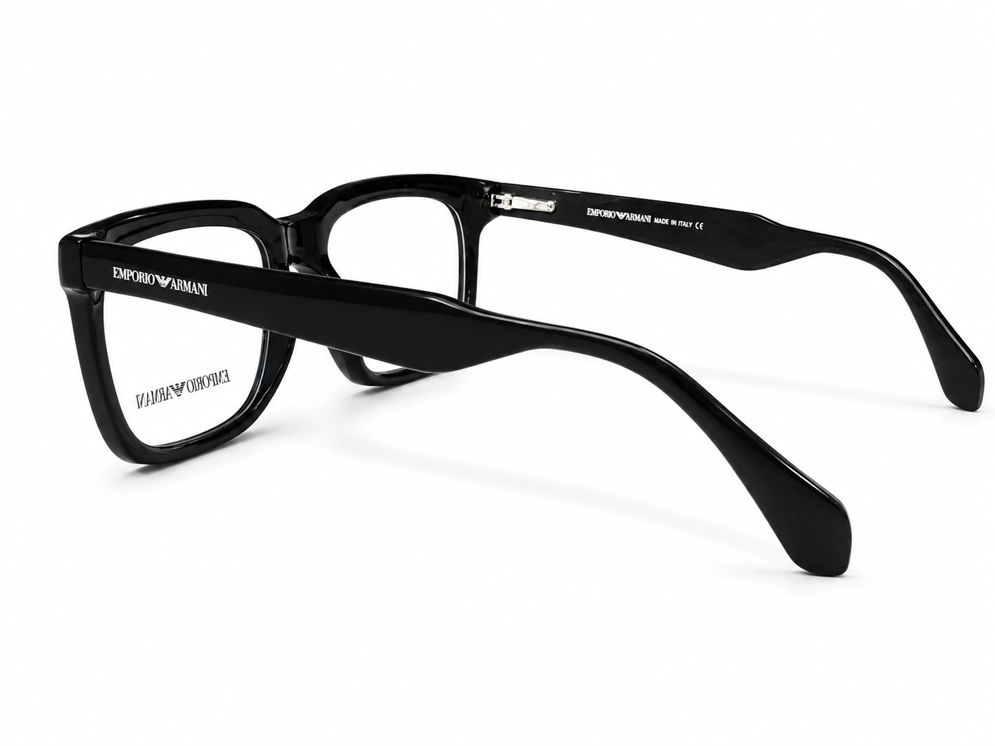 Premium Square Eyeglasses – Transparent Smoke Grey Frame | 53-17-149