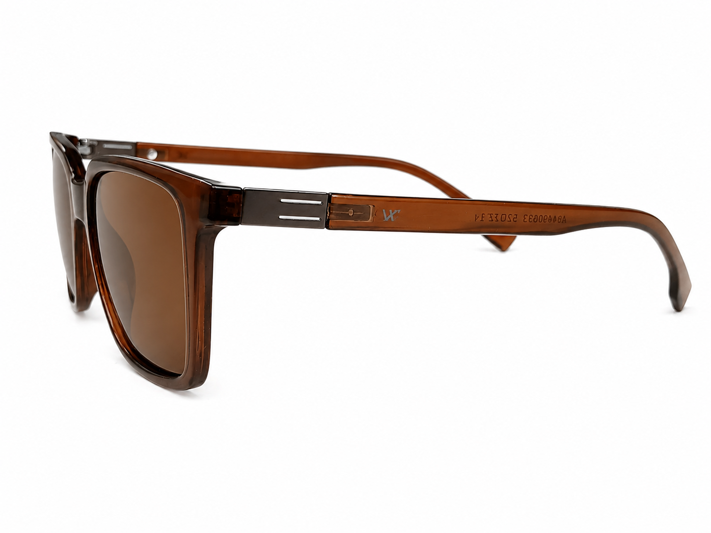 Brown Square Sunglasses – Lightweight Unisex Fashion Eyewear