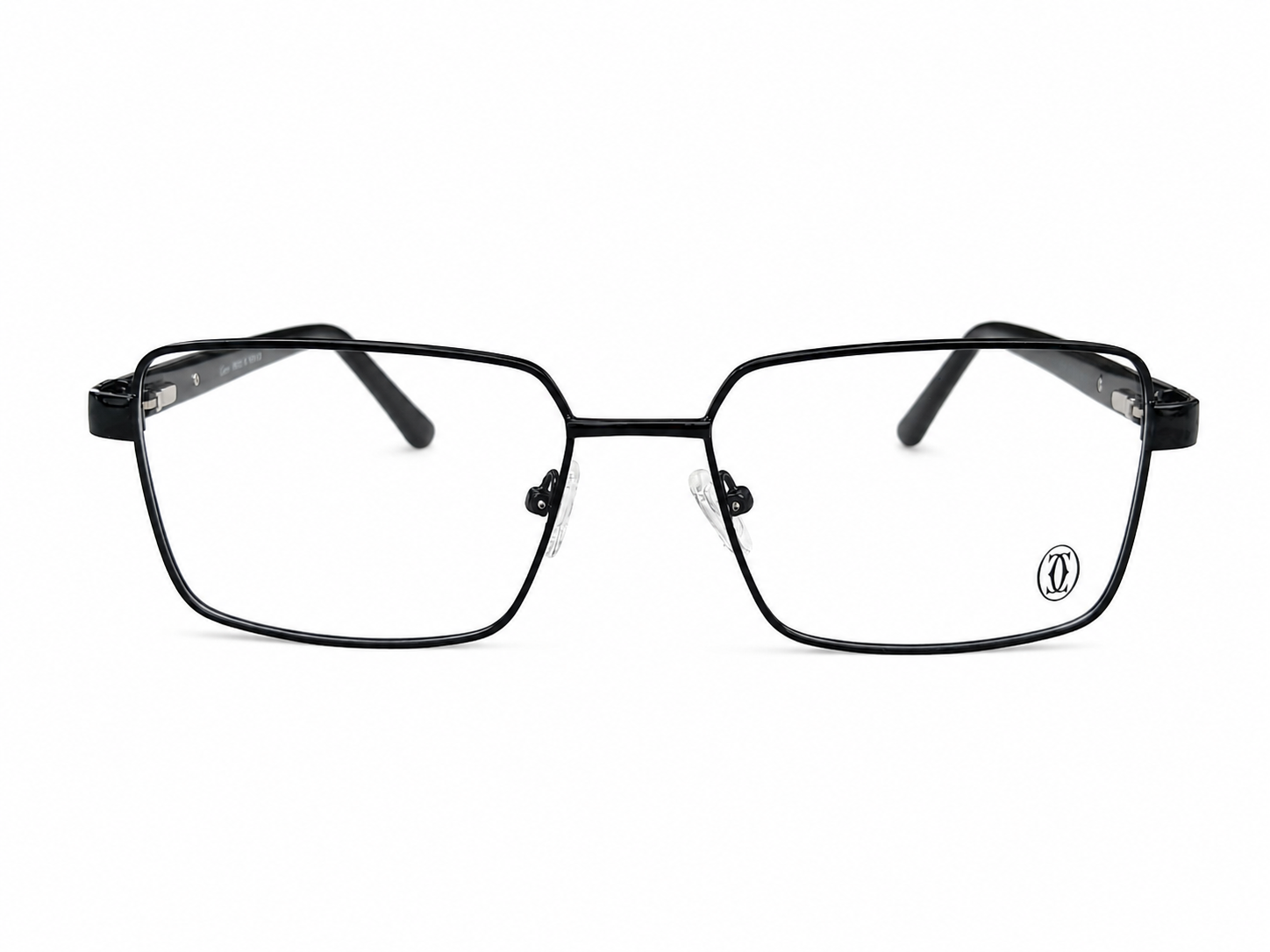 Modern Square Metal Eyeglasses Frame for Men & Women
