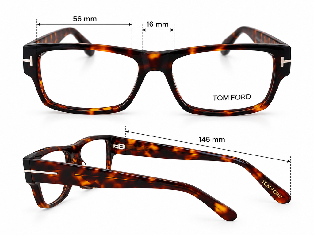 Executive Bold Rectangular Eyeglasses | 99252