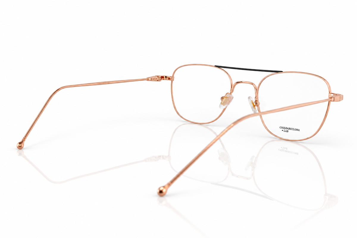 Manhattan 7502 – Ultra-Thin Titanium Eyeglasses | GIGI Barcelona LAB