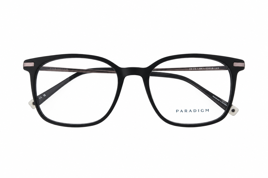 Paradigm 20-23 | Urban Edge Black Square Eyeglasses