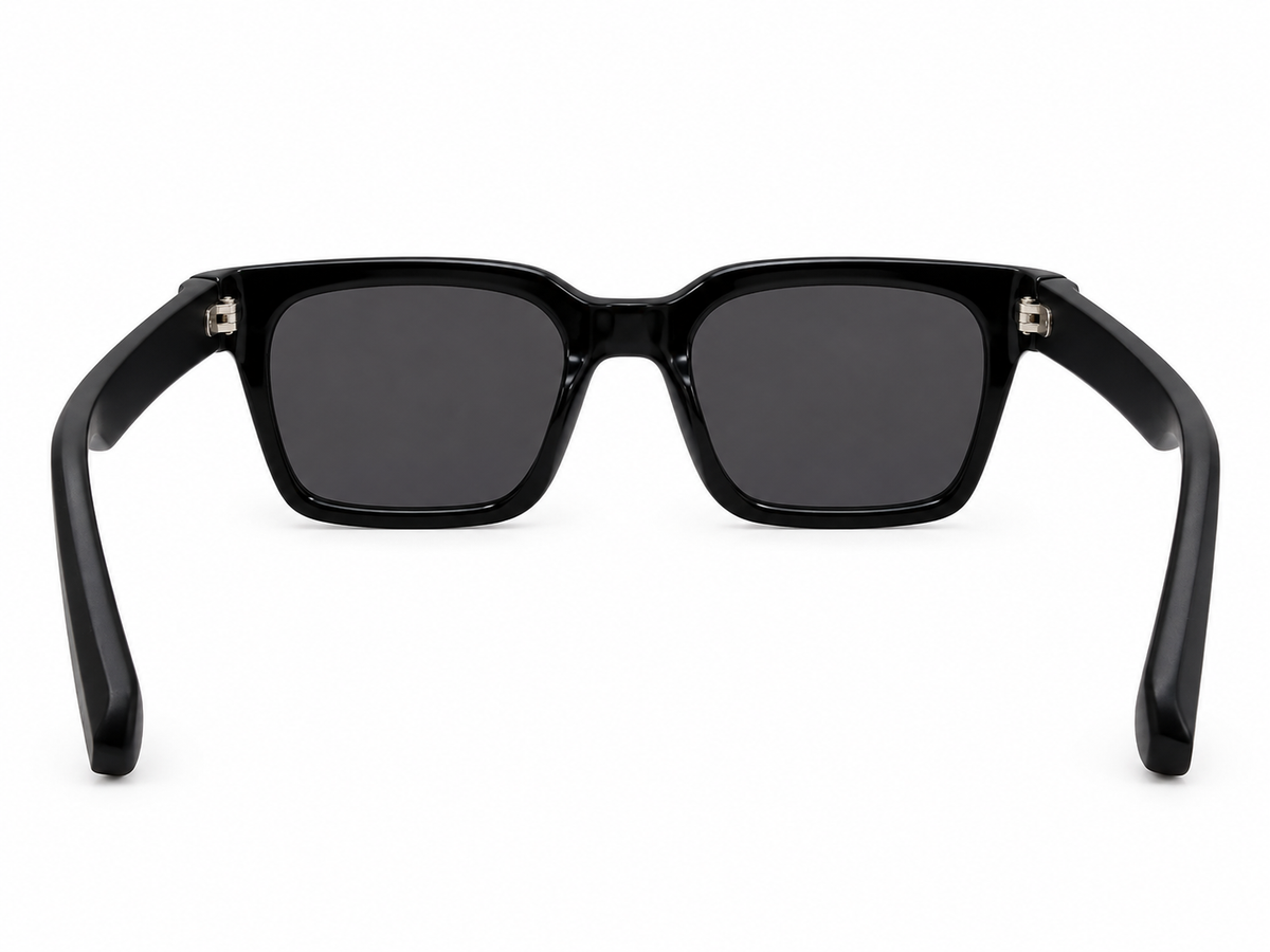 Philipp Plein Style Premium Black Sunglasses – Gold Detail