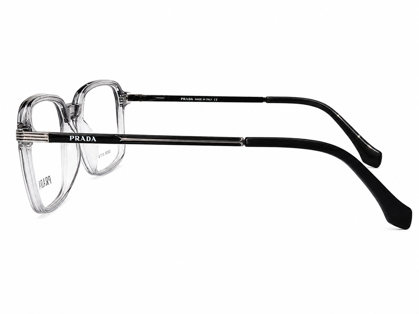 Luxury Square Eyeglasses - Metallic Sides