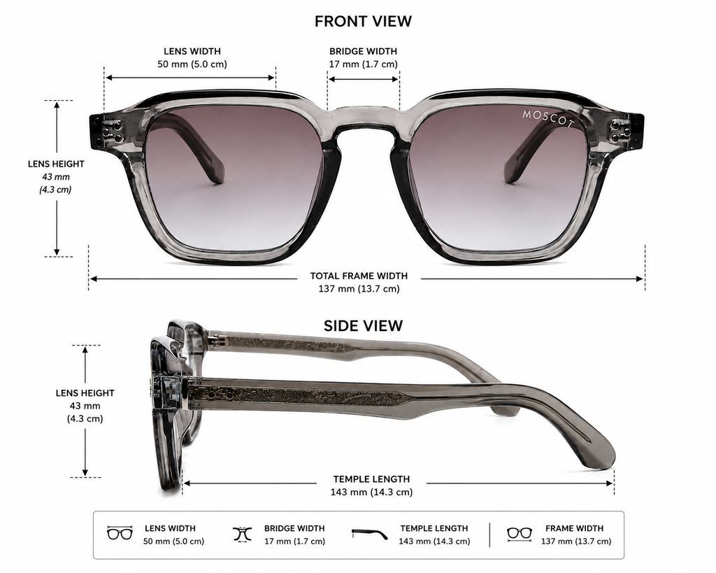Unisex Square Stylish Sunglasses
