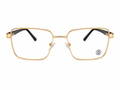 Modern Square Metal Eyeglasses Frame for Men & Women
